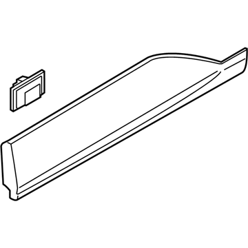 Hyundai 87732-K2010 GARNISH Assembly-RR Dr Side,RH