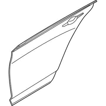 Hyundai 77111-C1000 Panel-Rear Door Outer,LH