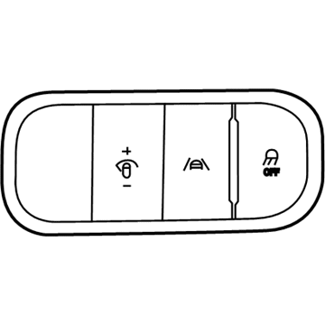 Hyundai 93700-K2210-NNB Switch Assembly-Side Crash Pad