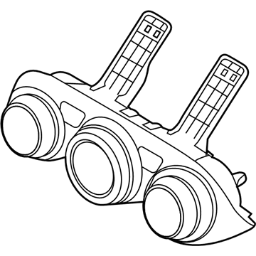 Hyundai 97250-K2090-MMS Heater Control Assembly