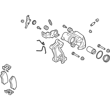 2022 Hyundai Veloster N Brake Caliper Bracket - 58230-K9500