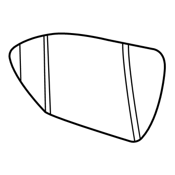 Hyundai Tucson Car Mirror - 87611-CW020