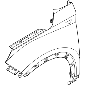 2022 Hyundai Venue Fender - 66311-K2000