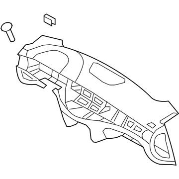 Hyundai 84710-3M000-M5 Crash Pad Assembly-Main