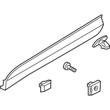 Hyundai 87721-2W000-CA Garnish Assembly-Front Door Side,LH