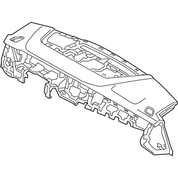 Hyundai 84710-3N860-RY Crash Pad Assembly-Main