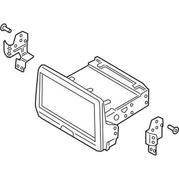 Hyundai 96560-J3200-RET Head Unit Assembly-Avn