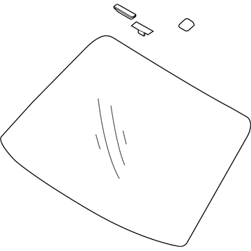 Hyundai 86110-2S111 Windshield Glass Assembly