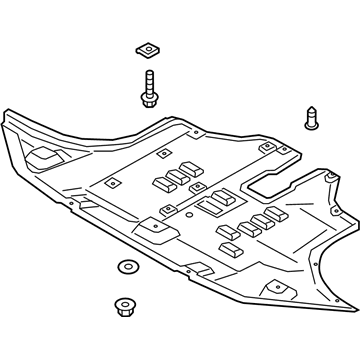 Hyundai 29110-S2000 Panel Assembly-Under Cover