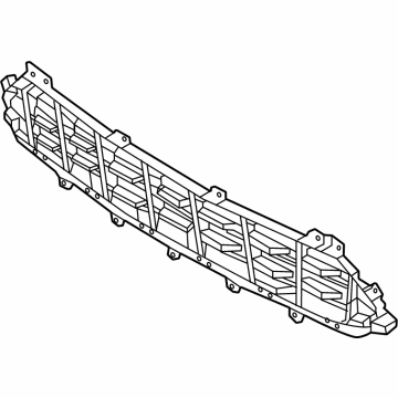 Hyundai 86531-K5000 GRILLE-FRONT BUMPER