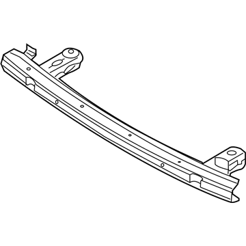 Hyundai 86630-2E020 Rail Assembly-Rear Bumper