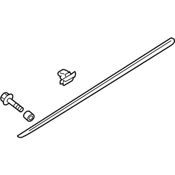 Hyundai 87711-4R000 Moulding Assembly-Waist Line Front Door,LH