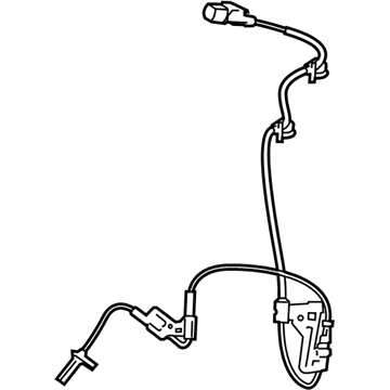 Hyundai 59830-J3000 Sensor Assembly-Front ABS.RH