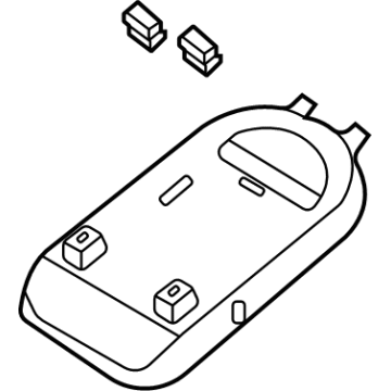 Hyundai 92800-GI000-YGU LAMP ASSY-OVERHEAD CONSOLE