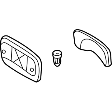 Hyundai 92620-4D000-QW Luggage Room Lamp Assembly