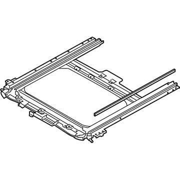 Hyundai 81610-K3000 Frame Assembly-SUNROOF