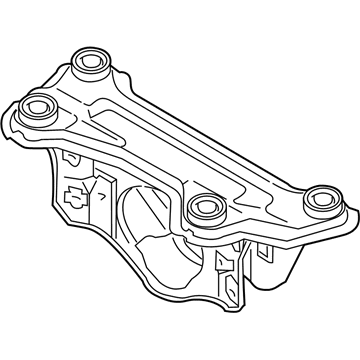 2002 Hyundai Santa Fe Rear Crossmember - 55400-26550