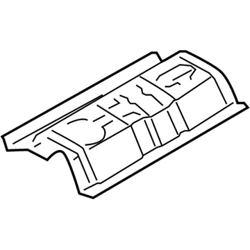 Hyundai 65131-2B200 Reinforcement Assembly-Center Floor