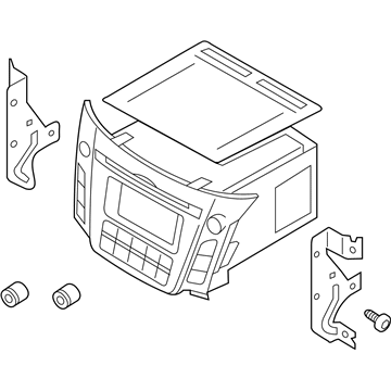 Hyundai 96170-A5160-GU Audio Assembly