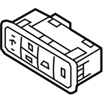 Hyundai 93700-B1010-SG2 Switch Assembly-Side Crash Pad