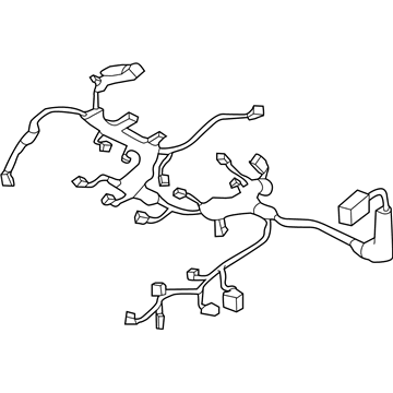 Hyundai 91455-3V010 Wiring Assembly-Control