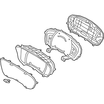 Hyundai 94011-S2120 Cluster Assembly-Instrument