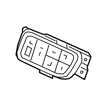 Hyundai 93700-S2050-SST SWITCH ASSY-SIDE CRASH PAD