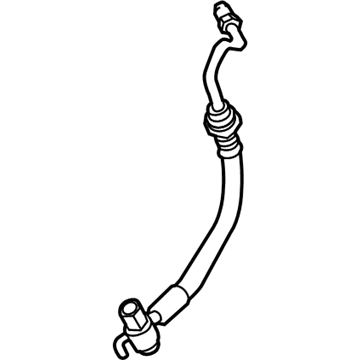 Hyundai 58729-4R200 Tube-Hydraulic Booster Pdl Simul Brake