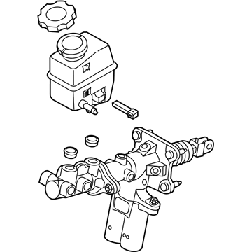 2014 Hyundai Sonata Hybrid Brake Master Cylinder Reservoir - 58500-4R101