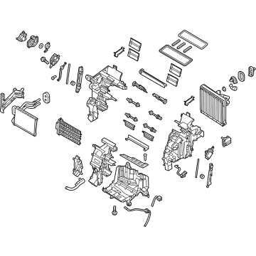 Hyundai 97205-AA310 Heater & Evaporator Assembly