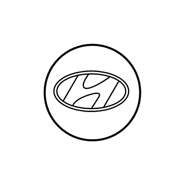 2021 Hyundai Santa Fe Hybrid Wheel Cover - 52960-CL110
