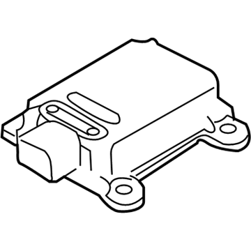 2005 Hyundai Tucson Yaw Sensor - 95690-1F300