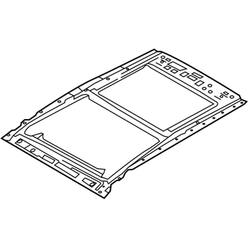 Hyundai 81620-2W010 Panorama Roof Frame Assembly