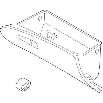 2023 Hyundai Santa Cruz Glove Box - 84510-CW000-NNB