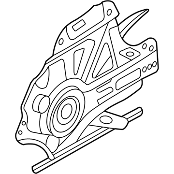 Hyundai 82403-4D010 Front Left Power Window Regulator Assembly