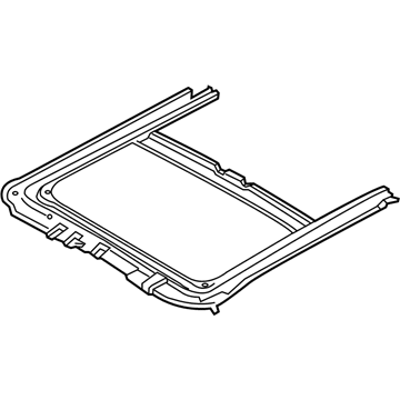 Hyundai 81620-1R000 Frame Assembly-SUNROOF