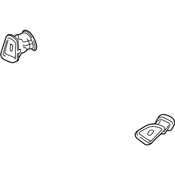 Hyundai 97480-2S005-9P Duct Assembly-Side Air Ventilator,LH