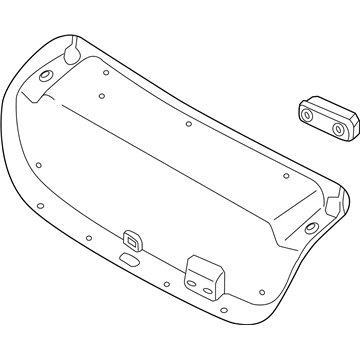 Hyundai 81750-C1500-TRY Trim Assembly-Trunk Lid