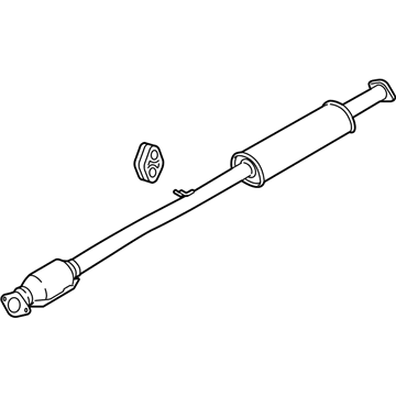 2014 Hyundai Tucson Muffler - 28600-2S910