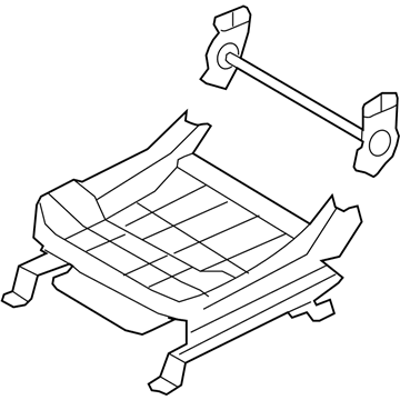 Hyundai 88501-0W080 Track Assembly-Front Seat Driver