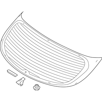 Hyundai 87110-A5020 Glass Assembly-Tail Gate