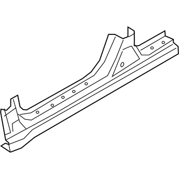 Hyundai 71312-G2D01 PANEL-SIDE SILL OUTER,LH