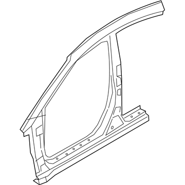 Hyundai 71110-G2A01 Panel Assembly-Pillar Outer,LH