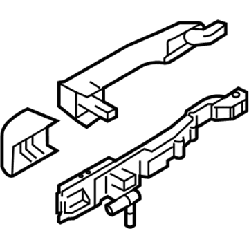 2006 Hyundai Entourage Door Handle - 83660-4D001