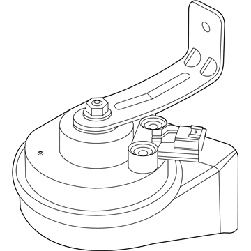 Hyundai 96611-K9000 Horn Assembly-High Pitch