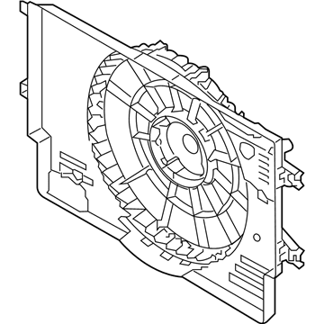 Hyundai 25350-G2000 SHROUD-Radiator