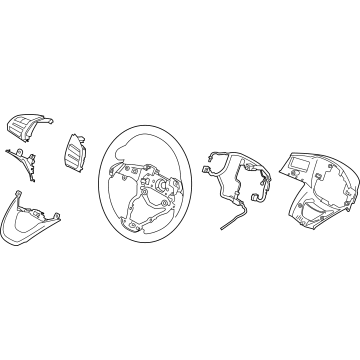 Hyundai 56100-J9FG0-TRY Wheel Assy-Steering