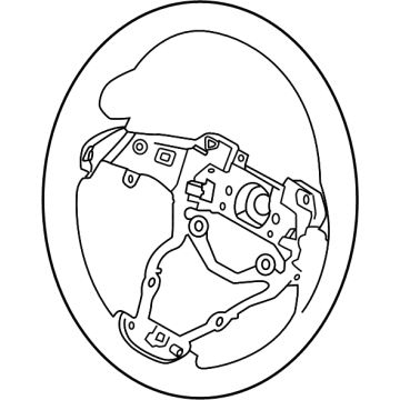 Hyundai Kona Steering Wheel - 56120-J9100-RUL