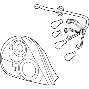 Hyundai 92402-2C020 Lamp Assembly-Rear Combination,RH