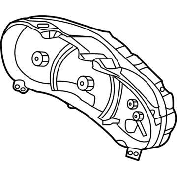 Hyundai 94001-4J530 Cluster Assembly-Instrument